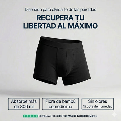 Boxer para incontinencia