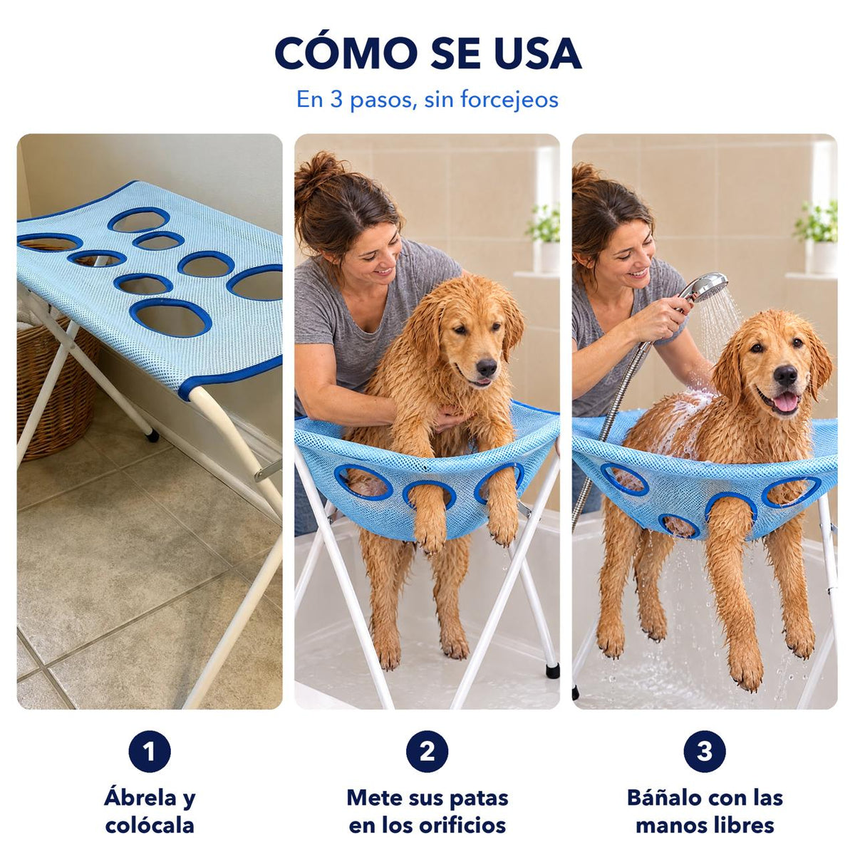 Hamaca de  Baño para  Mascotas