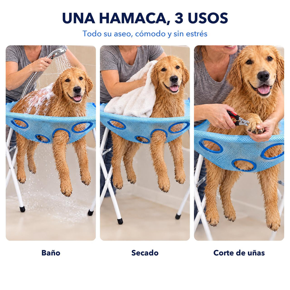 Hamaca de  Baño para  Mascotas