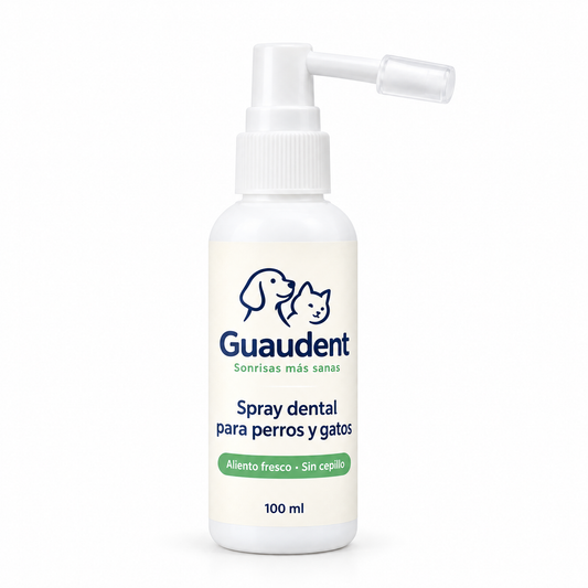 Guaudent · Spray dental para perros y gatos