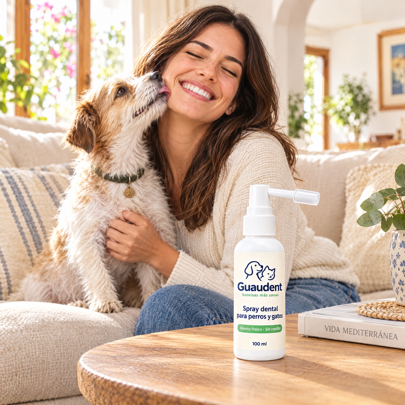 Guaudent · Spray dental para perros y gatos