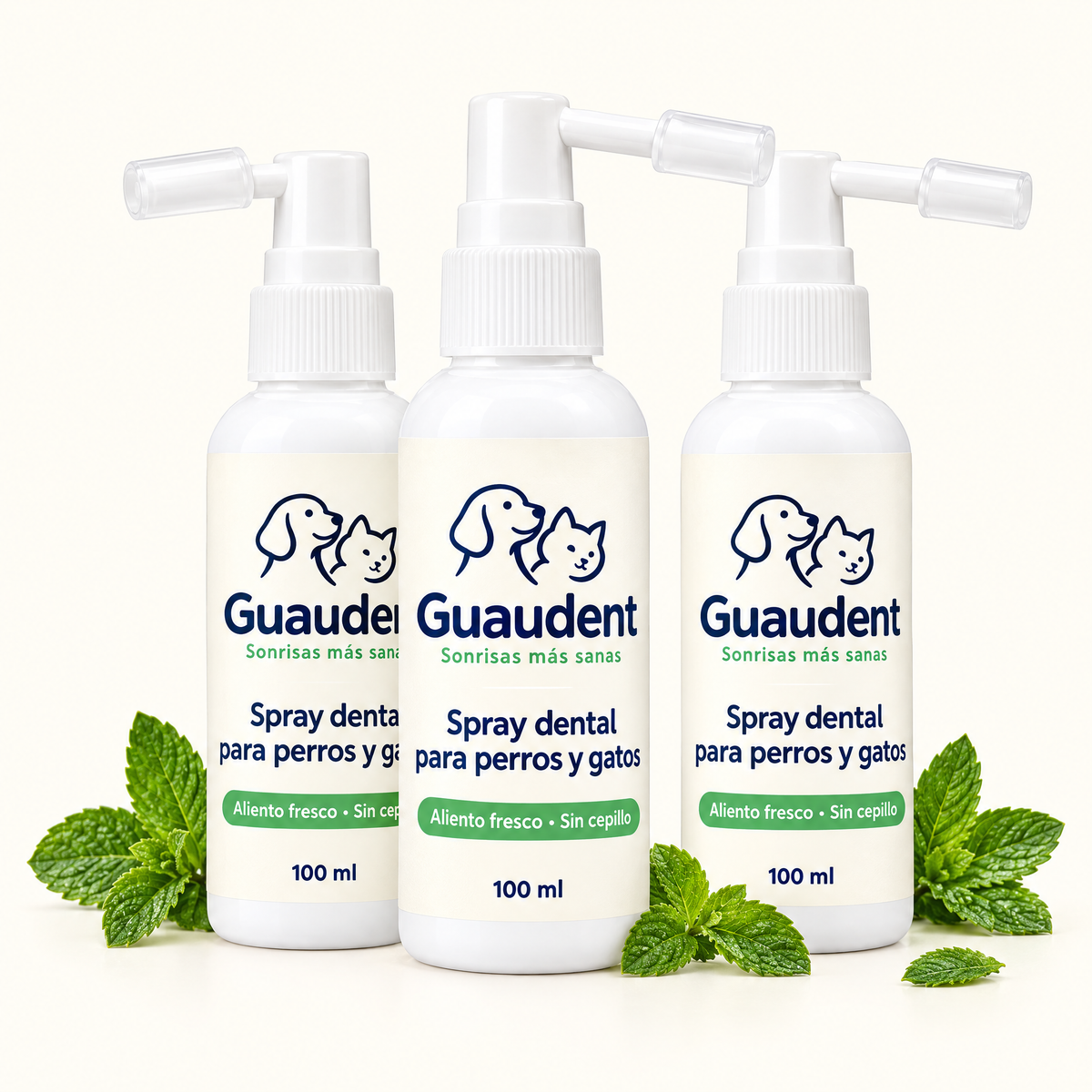 Guaudent · Spray dental para perros y gatos